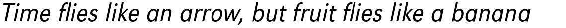 URW Grotesk Light Narrow Oblique