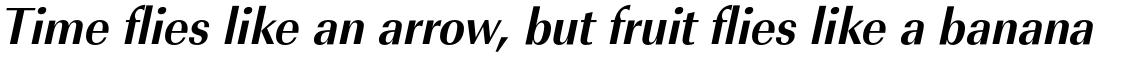 URW Imperial Bold Extra Narrow Oblique