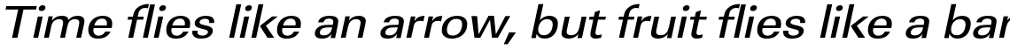 URW Linear Medium Extra Wide Oblique