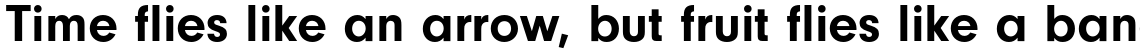 Neuzeit Grotesk Bold