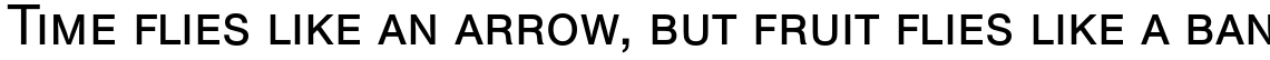 Nimbus Sans Novus Caps Medium