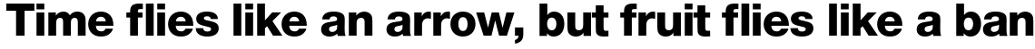 Nimbus Sans Novus Heavy