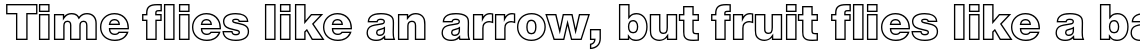 Nimbus Sans Novus Outline Black