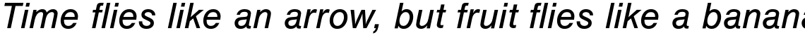Nimbus Sans Regular Italic