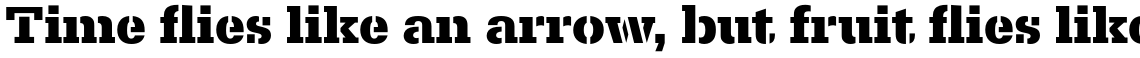 Serifa Stencil Bold