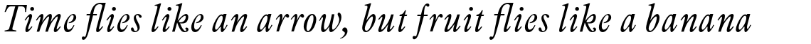 Sirius Regular Italic