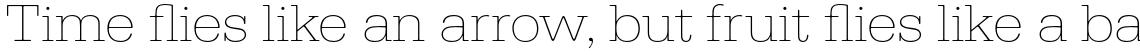 URW Typewriter Extra Light E W
