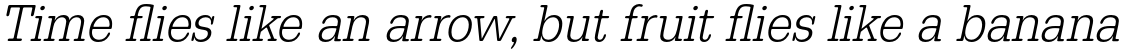URW Typewriter Light Extra Narrow Oblique
