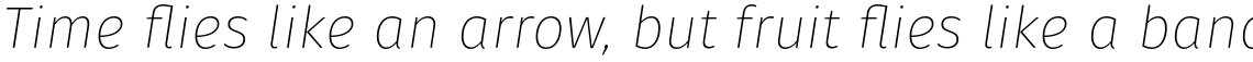 Gardenia UltraLight Italic