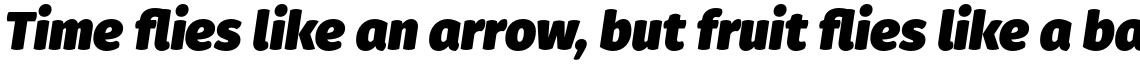 Gardenia UltraBlack Italic