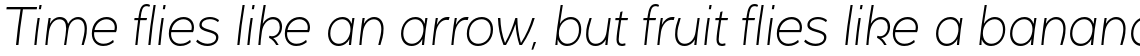 Becky Light Italic