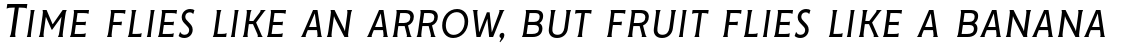 Cenzo Flare Condensed Light Italic