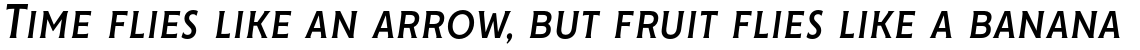 Cenzo Flare Condensed Regular Italic