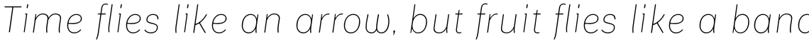 Glatt Pro Italic UltraLight