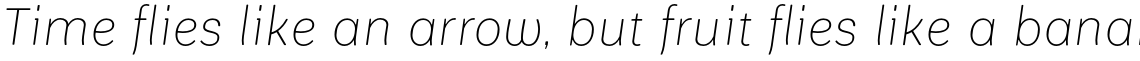 Glatt Pro Italic Light