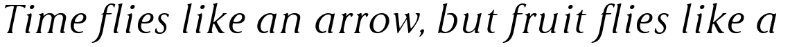 Cyan Italic