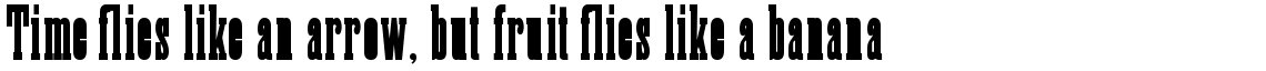 Antique Condensed Bold