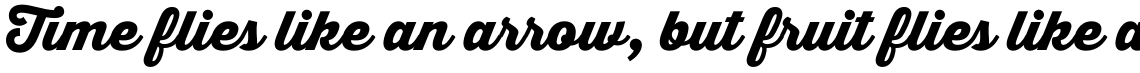 Thirsty Script Black