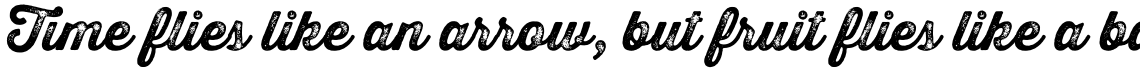 Thirsty Script Rough Bold Three
