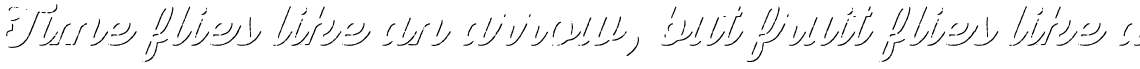 Thirsty Script Rough Black Shadow