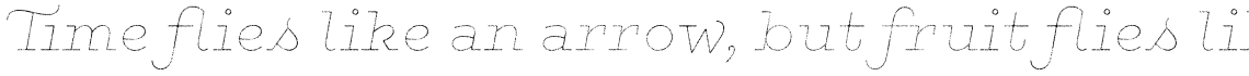 Gist Rough Black Line