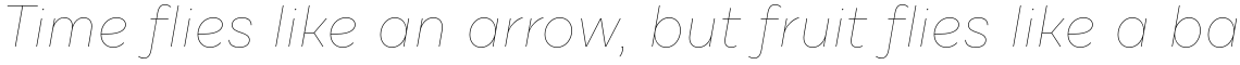 Draft B Hairline Italic