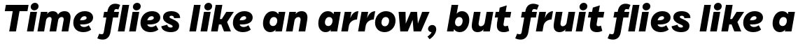 Draft B ExtraBold Italic