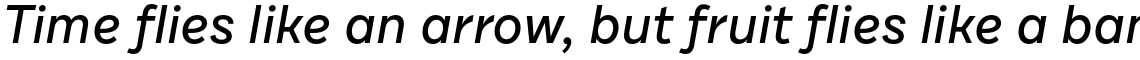Draft C Medium Italic