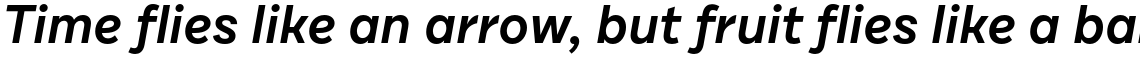 Draft C SemiBold Italic