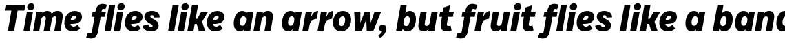 Draft D ExtraBold Italic