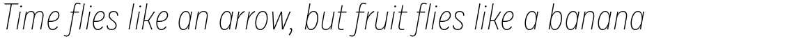 Draft F Thin Italic