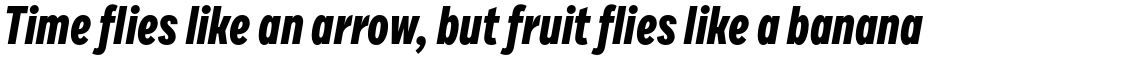 Draft G ExtraBold Italic