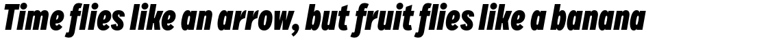 Draft G Black Italic