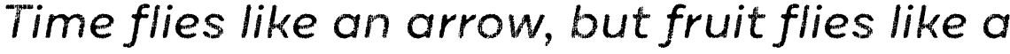 Draft Natural A Medium Italic
