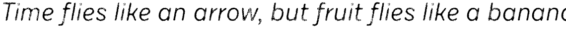 Draft Natural D Regular Italic
