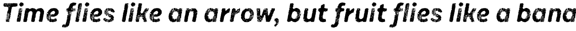 Draft Natural D Bold Italic