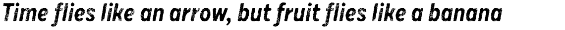 Draft Natural F Bold Italic