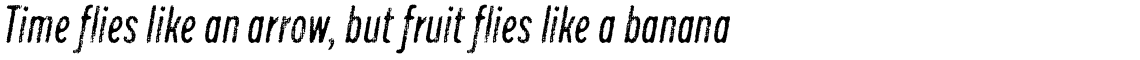 Draft Natural H Medium Italic