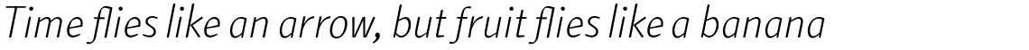 Arum Sans Light Italic