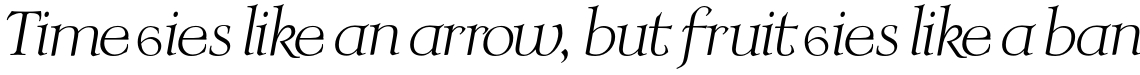 Engraver Classic Italic
