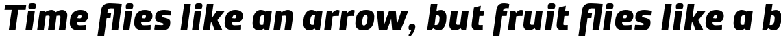 Accura Black Italic