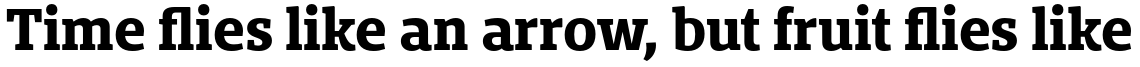 Bommer Slab Bold