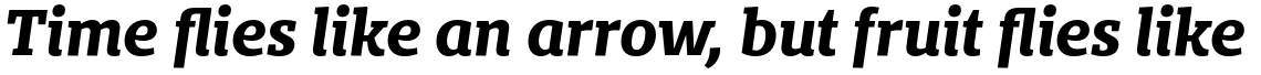 Bommer Slab Bold Italic