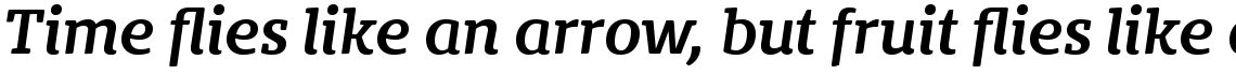Bommer Slab Rounded SemiBold Italic