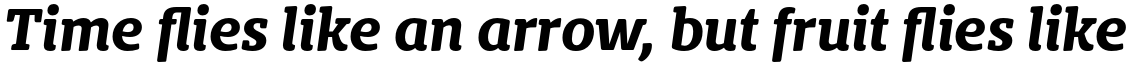 Bommer Slab Rounded Bold Italic