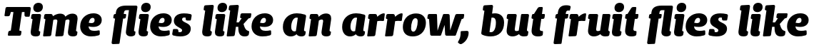 Bommer Slab Rounded Extra Bold Italic