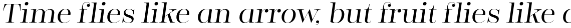 Encorpada Classic Light Italic