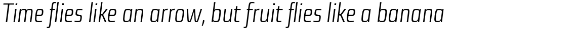 Sica Condensed Light Italic