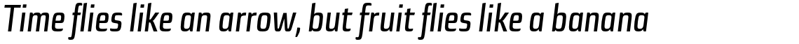 Sica Condensed SemiBold Italic