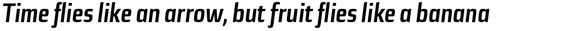 Sica Condensed Bold Italic
